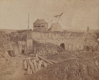 Overblijfselen van de Malakoff Toren door James Robertson