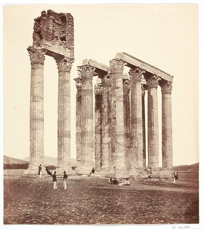 "Tempel van Jupiter Olympius" door James Robertson