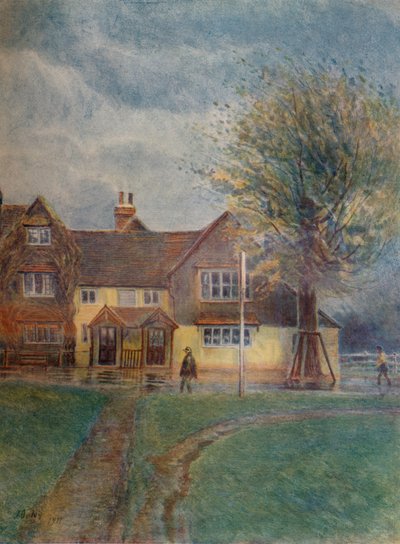 Abinger Hatch Inn door James S Ogilvy