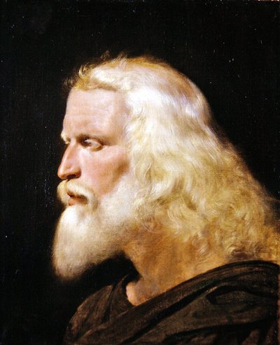 Klassiek portret van een man door James Sant