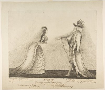 Een rookwolk, ca. 1782 door James Sayers