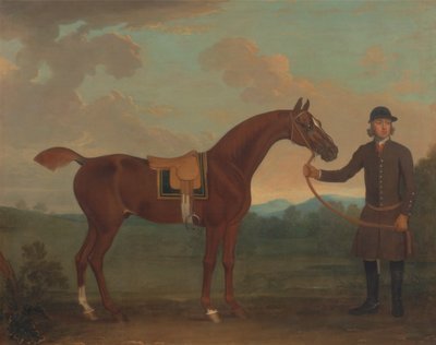 Oude vos vastgehouden door een bruidegom door James Seymour