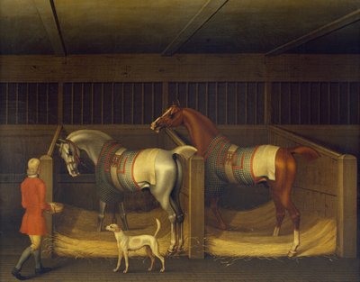 Renpaarden van Ambrose Phillips door James Seymour