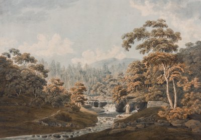 Peeblesshire: Habbies How, Peggys Pool en Carlops Hill door James Stevenson