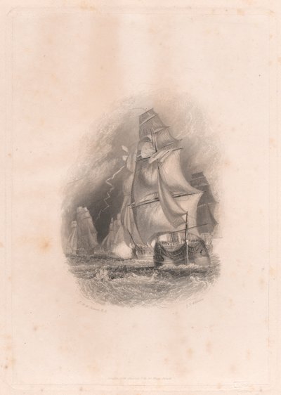 De zee de zee (vignet) door James T. Willmore