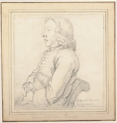 Portret van Charles Bridgeman door James Thornhill