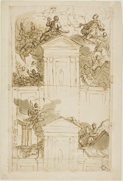 Studie door James Thornhill