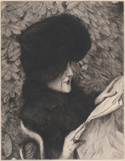 De Krant door James Tissot