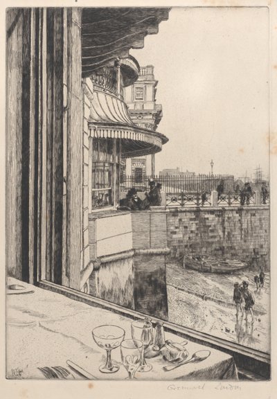 Trafalgar Tavern, Greenwich, 1878 door James Tissot