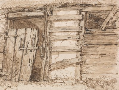 Een buitenmuur door James Ward