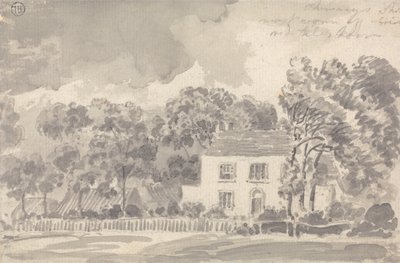 Huis tussen de bomen door James Ward