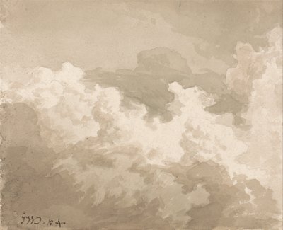 Studie van de hemel door James Ward