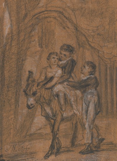 Studie voor het olieverfschilderij 