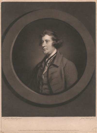Edmund Burke door James Watson