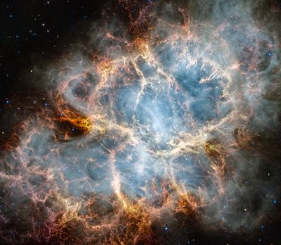 Krabnevel (NIRCam en MIRI Beeld) door James Webb Space Telescope (NASA)