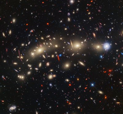 MACS 0416 (Hubble ACS en WFC3 + Webb NIRCam Beeld) door James Webb Space Telescope (NASA)