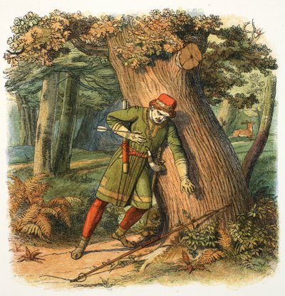 Dood van Willem II van Engeland door James William Edmund Doyle