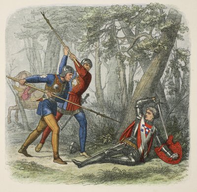 De dood van de King-Maker door James William Edmund Doyle