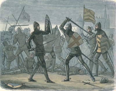 De bevrijding van Calais, 1864 door James William Edmund Doyle