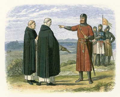 Wallace wijst de Engelse voorstellen af door James William Edmund Doyle