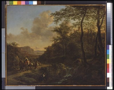 Scène van de Romeinse Campagna door Jan Both