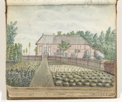 Herberg of jagershuis op de Montferberg door Jan Brandes