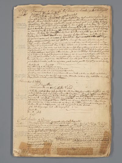 Kladbrievenboek Jan Brandes (1743-1808), 1787-1790 door Jan Brandes
