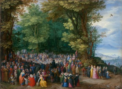 De Bergrede door Jan Brueghel the Elder