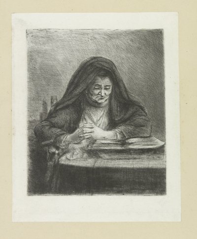 Lezende vrouw door Jan Chalon