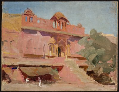Jaipur - gebouwen. Van een reis naar India door Jan Ciągliński
