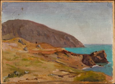Gezicht op de zee. Van de reis naar de Krim door Jan Ciągliński