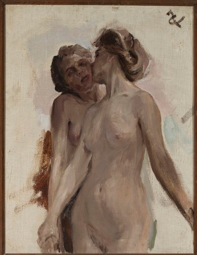 Pools:  Studium do obrazu "Taniec symboliczny" Studie voor het schilderij "Symbolische dans". door Jan Ciągliński