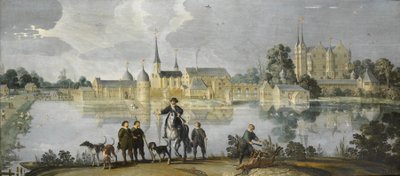 Kasteel Frederiksborg, Kopenhagen, Denemarken, ca. 1590-1610 door Jan Claeszen van Wijck