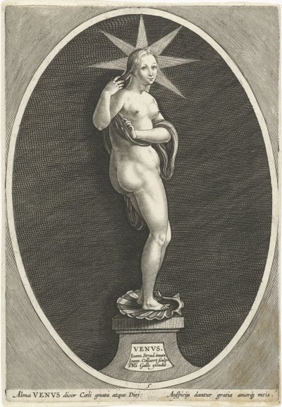 Venus door Jan Collaert (II)