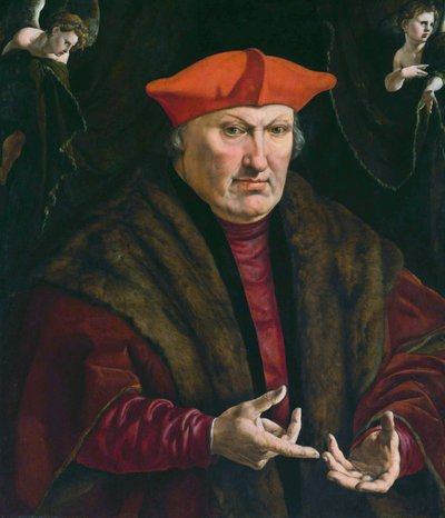 Portret van Erard de la Marck[1]
Alternatieve titel(s):  

Portret van Erard de la Marck (1472-1538). Prins-bisschop van Luik. door Jan Cornelisz Vermeyen