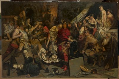 Bloedig feest van graaf Gero door Jan Czesław Moniuszko