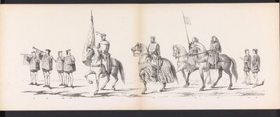 Maskerade van de Leidse studenten, 1865 (plaat 11) door Jan Daniël Cornelis Carel Willem baron de Constant Rebecque