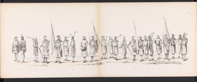 Maskerade van de Leidse studenten, 1865 (plaat 13) door Jan Daniël Cornelis Carel Willem baron de Constant Rebecque