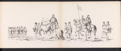Maskerade van de Leidse studenten, 1865 (plaat 7) door Jan Daniël Cornelis Carel Willem baron de Constant Rebecque