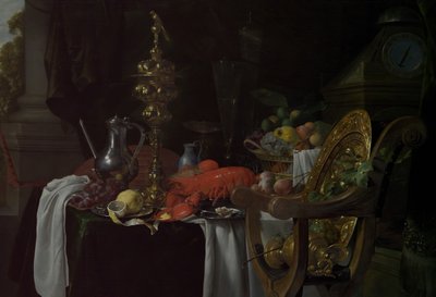 Stilleven: Een banketscène, waarschijnlijk ca. 1640-41 door Jan Davidsz de Heem
