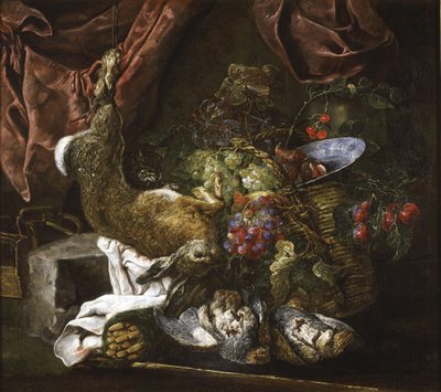 Stilleven met wild en fruit, 1641-61 door Jan Fyt