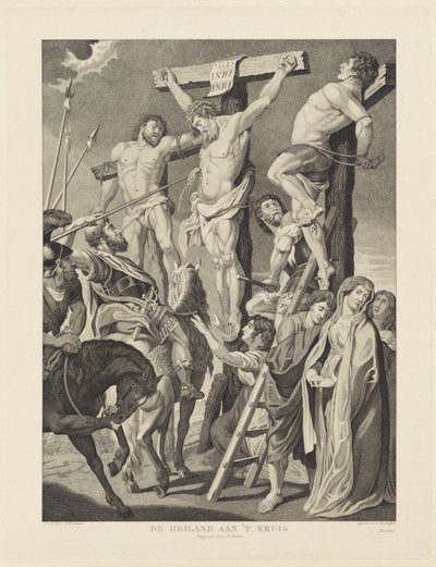 Kruisiging door Jan Gerritsz. Visser