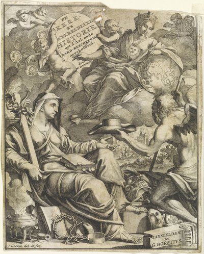 Allegorie op de kerk- en wereldgeschiedenis door Jan Goeree