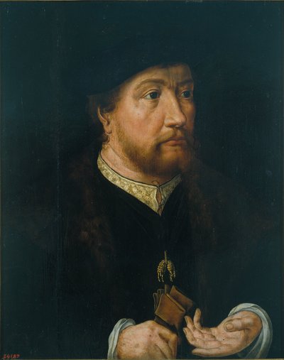 Hendrik III van Nassau-Breda door Jan Gossaert