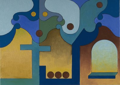 Verarmde aristocraat met masker, 2007 door Jan Groneberg