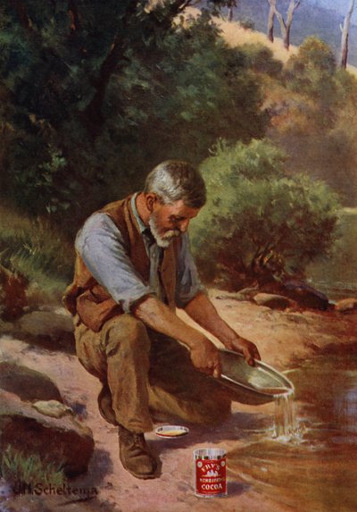 Goudzoeker door Jan Hendrik Scheltema