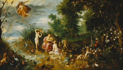 De Vier Elementen door Jan II Brueghel
