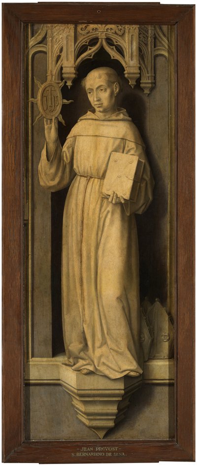 Sint Bernardinus van Siena door Jan II Provost
