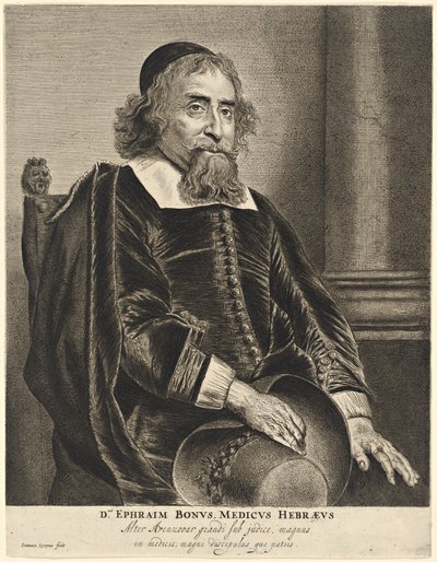 Ephraim Bonus door Jan Lievens