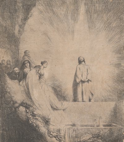 De Opstanding van Lazarus, 1620-74 door Jan Lievens